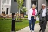 Couple walking together